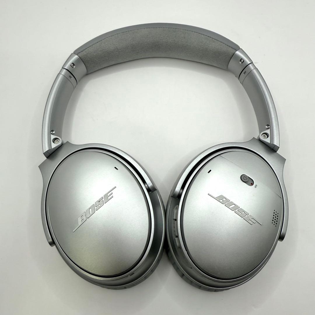 【美品】BOSE QUIETCOMFORT35 シルバー　ボーズ ワイヤレス