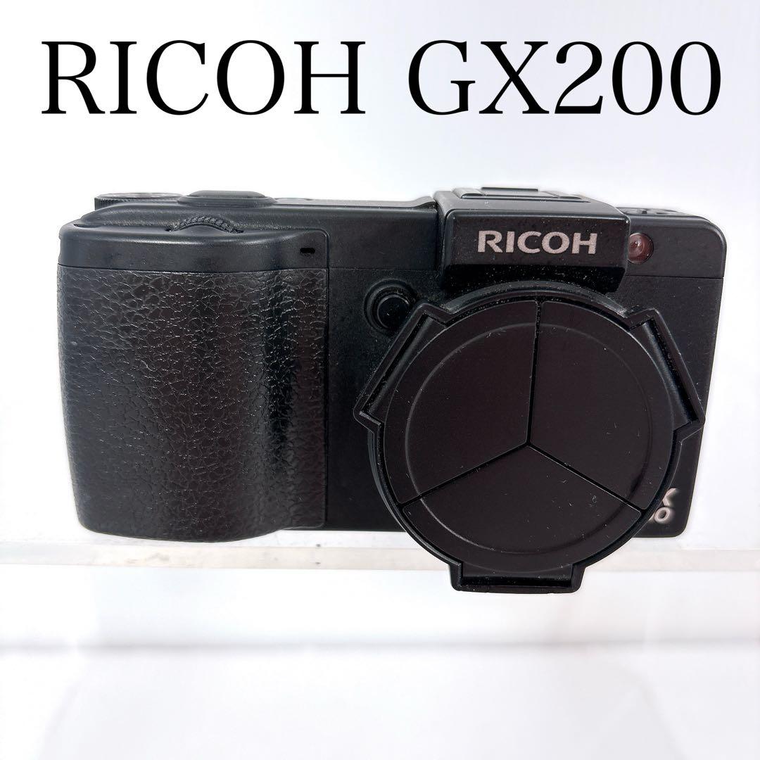 RICOH GX200 本体 充電器付き リコー デジタルカメラ