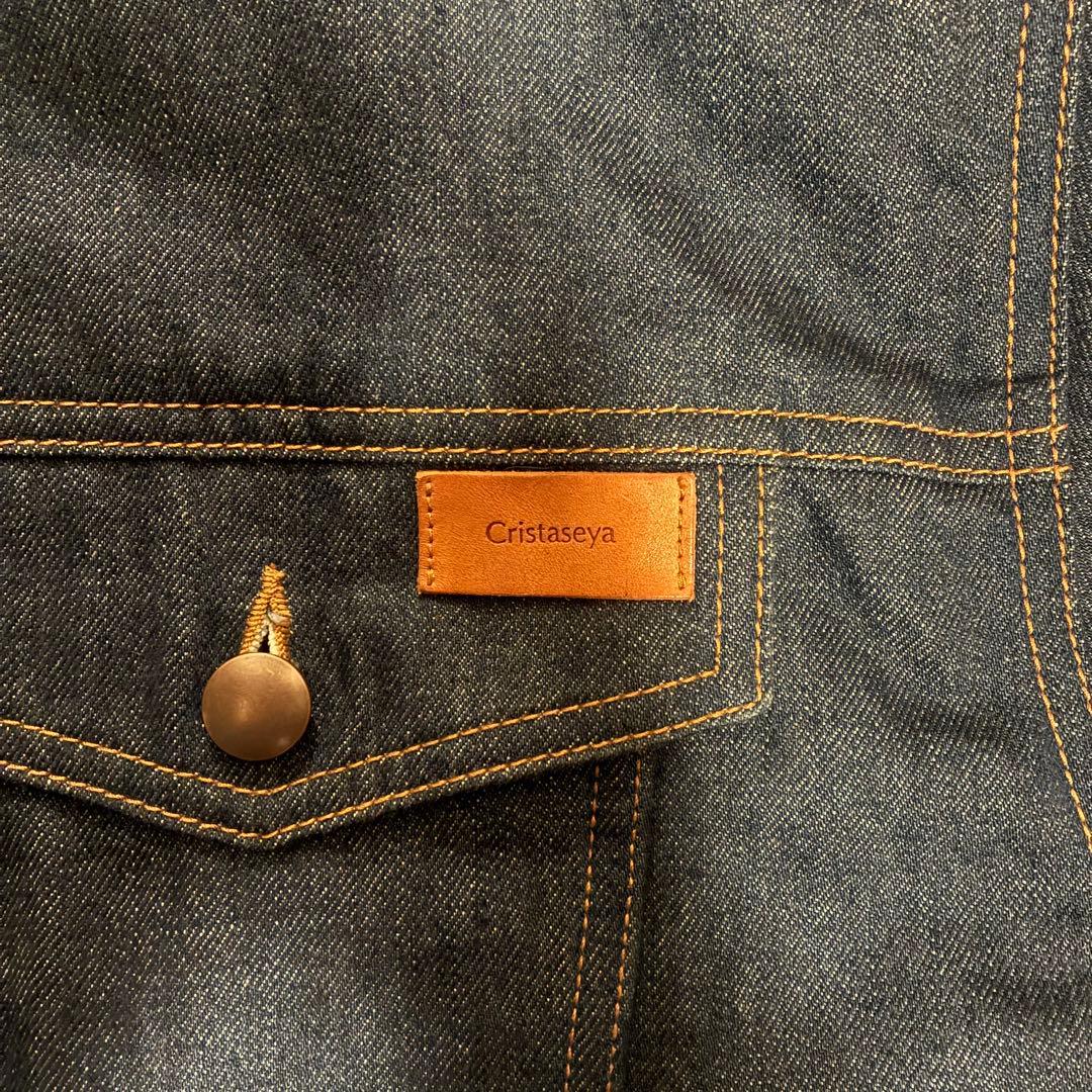 CristaSeya / オーバーサイズデニムジャケット インディゴ