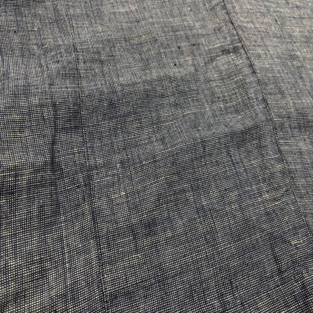 パパス　カバーオール型　ジャケット　リネン100% L 日本製