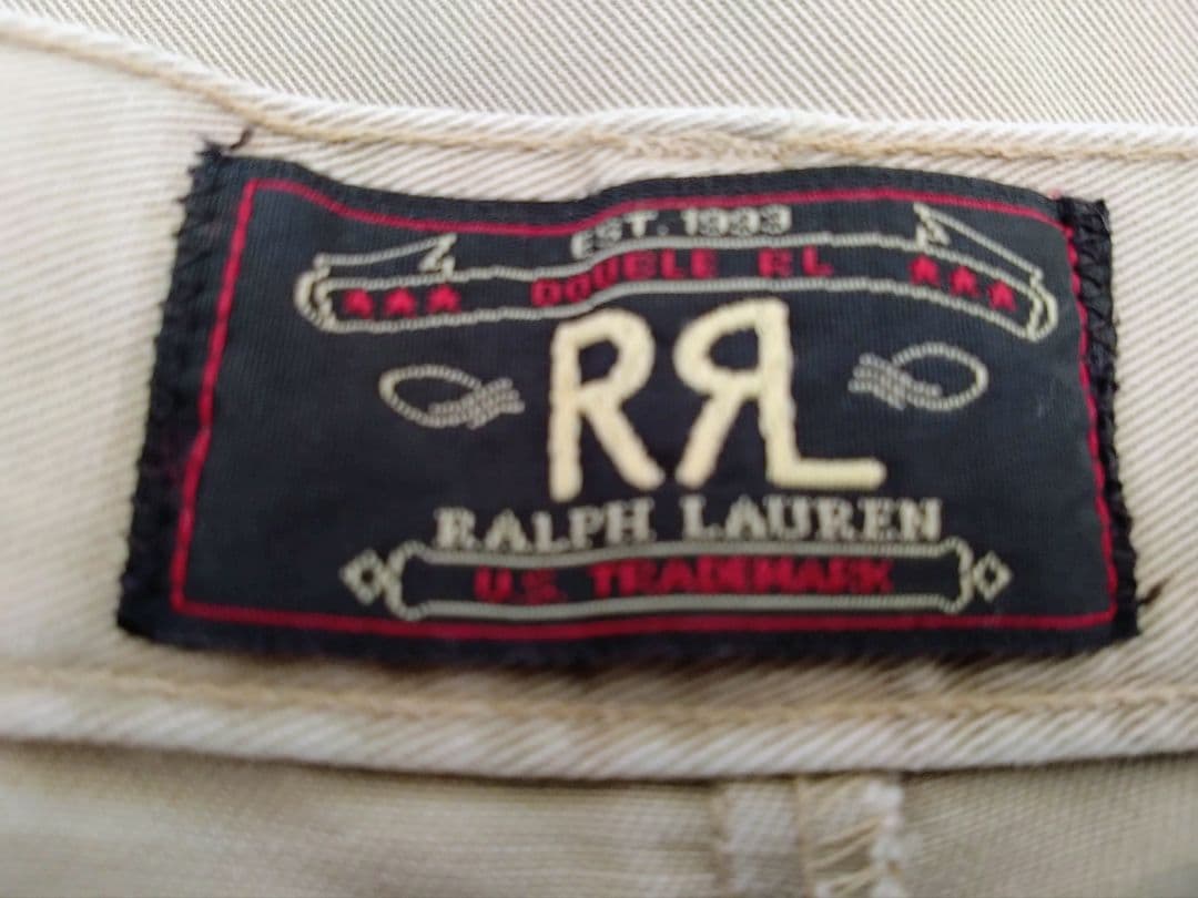 シーRRLチノクロスパンツ ヴィンテージ ブランド初期