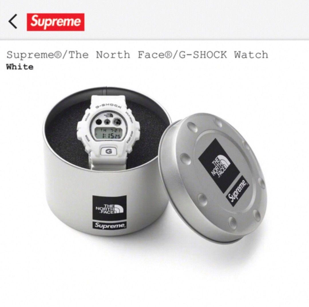 Supreme/The North Face/G-SHOCK シュプリーム 白