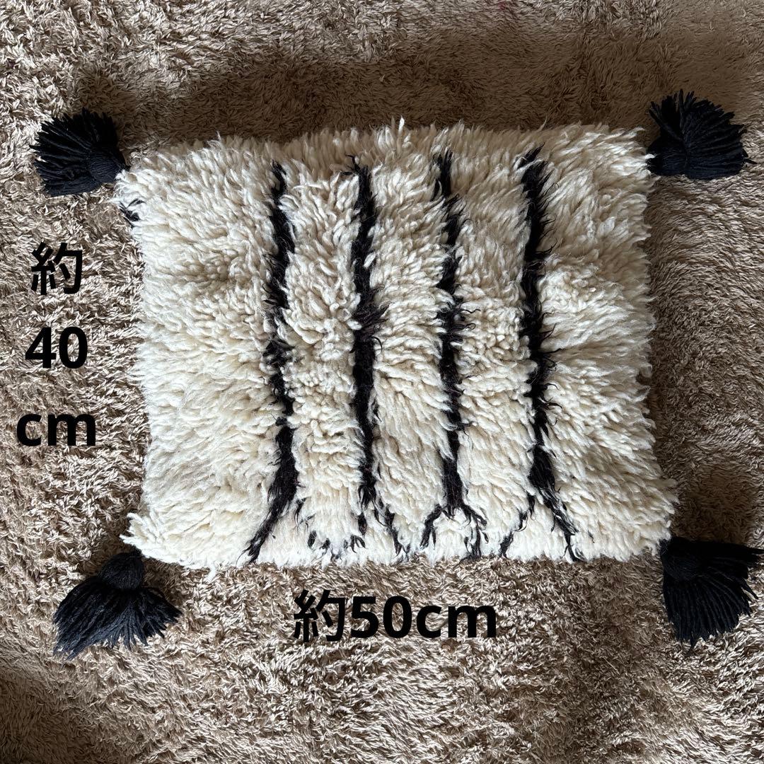 ベニワレン　クッションカバー　2個セット　モロッコ