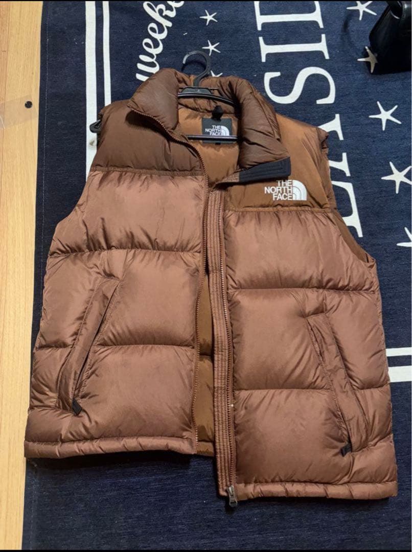 THE NORTH FACE ブラウン ダウンベスト M
