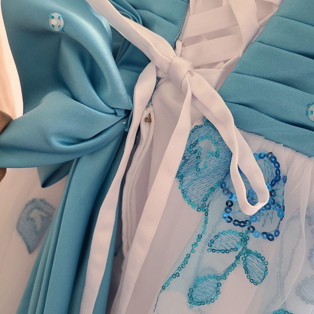 ベリージェネ オーダードレス 身長130cm サマースカイキッズドレス