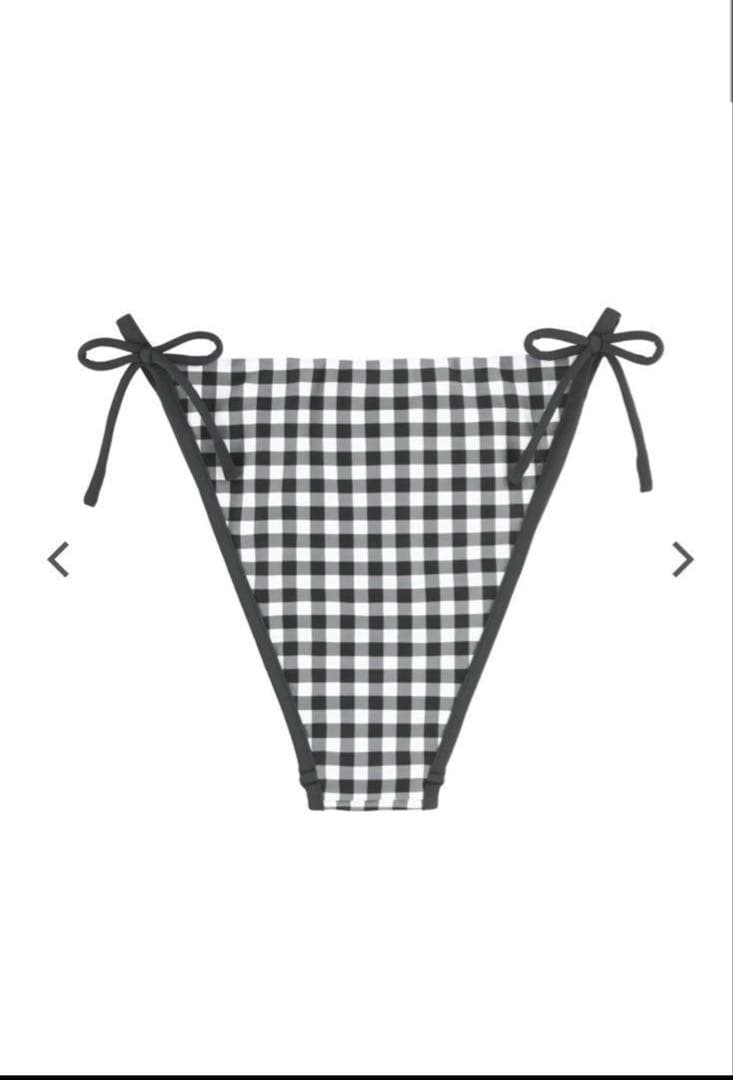 新品未使用alexia stam 2025 ギンガムチェック　Mサイズ