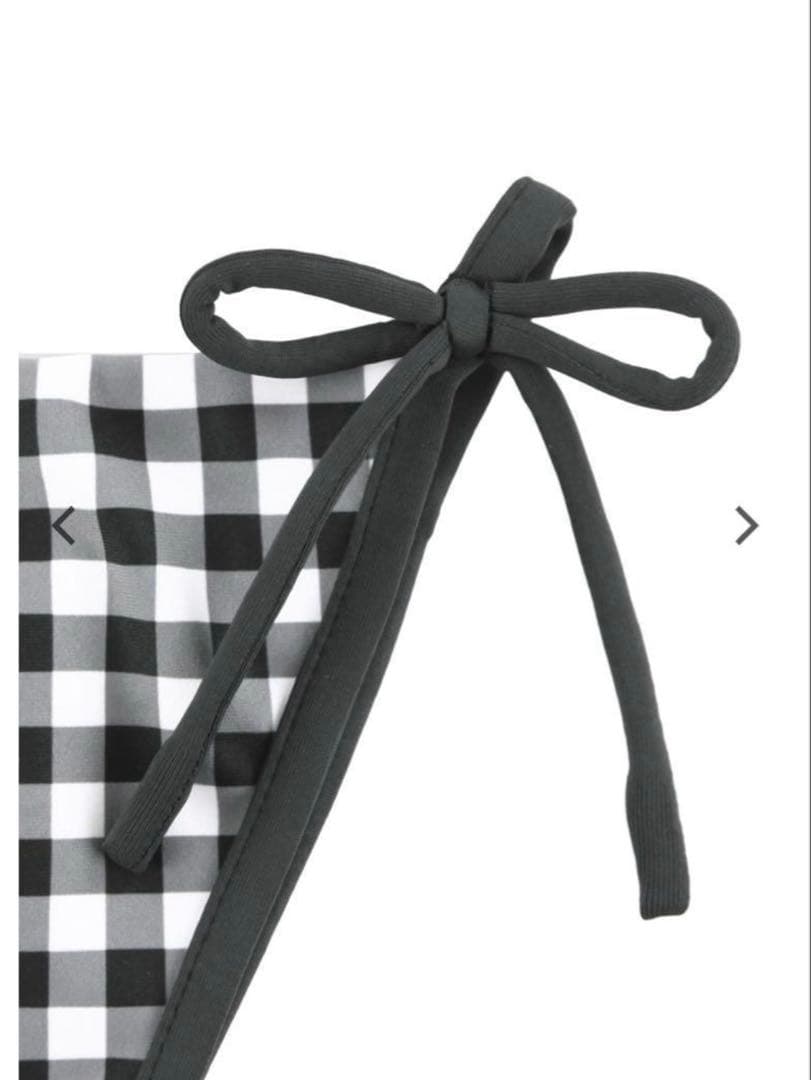 新品未使用alexia stam 2025 ギンガムチェック　Mサイズ