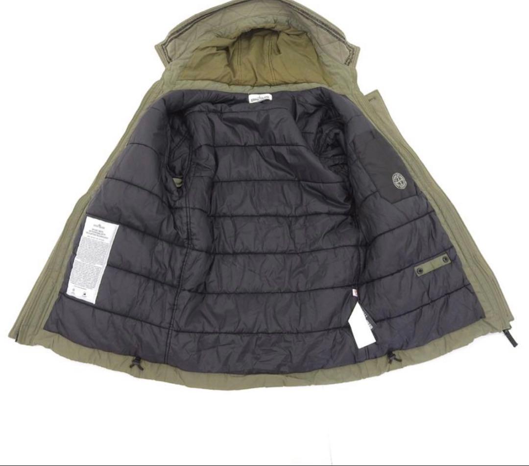 STONEストーンアイランド　プリマロフトジャケットカーキMサイズ