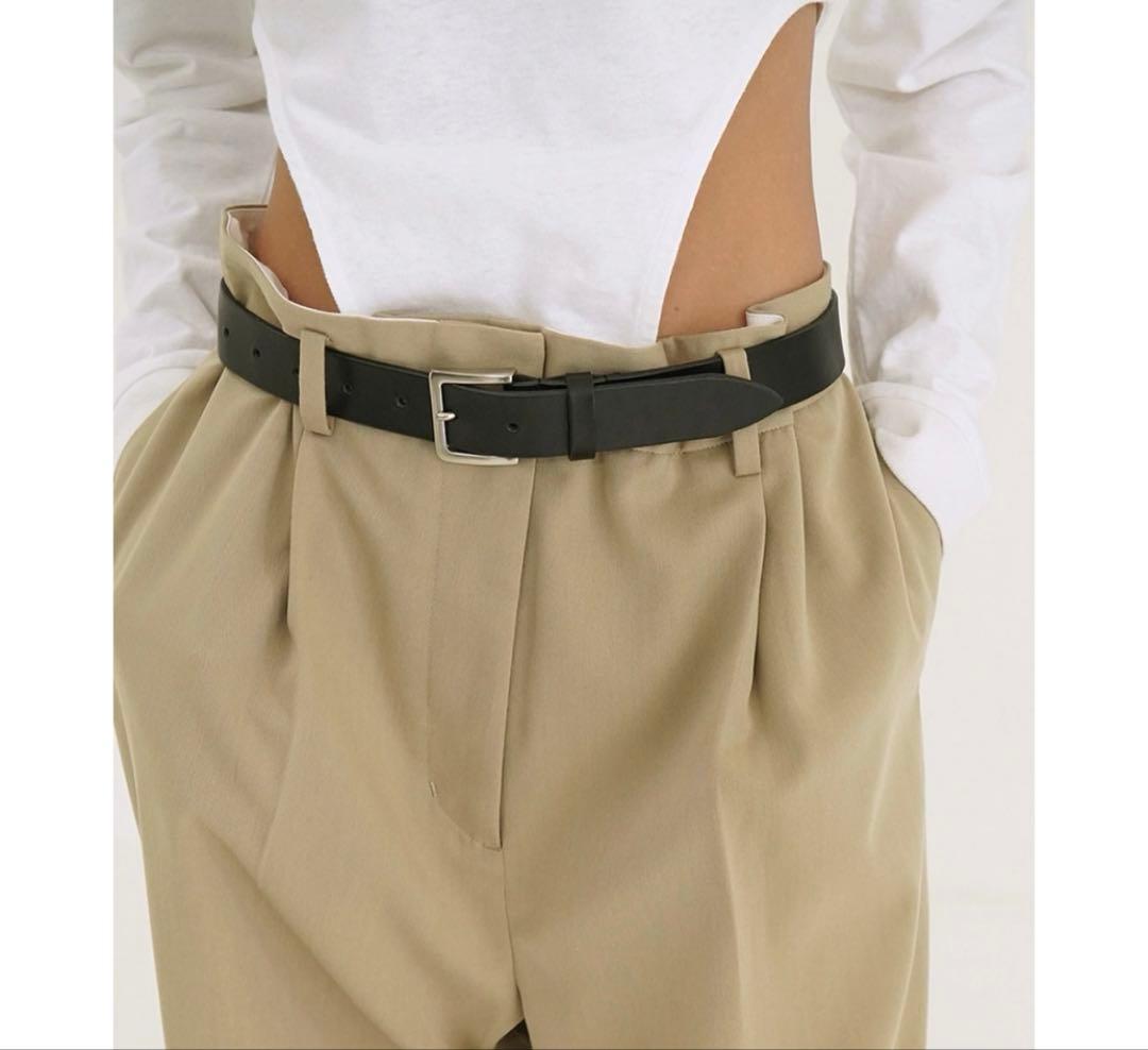 CLANE クラネ　LEATHER BELT