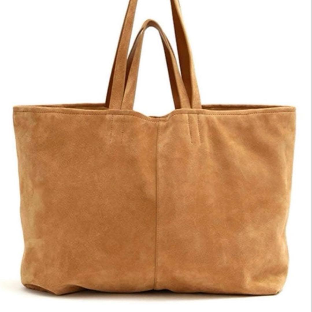 ETRETOKYO スエードビッグトートバッグ