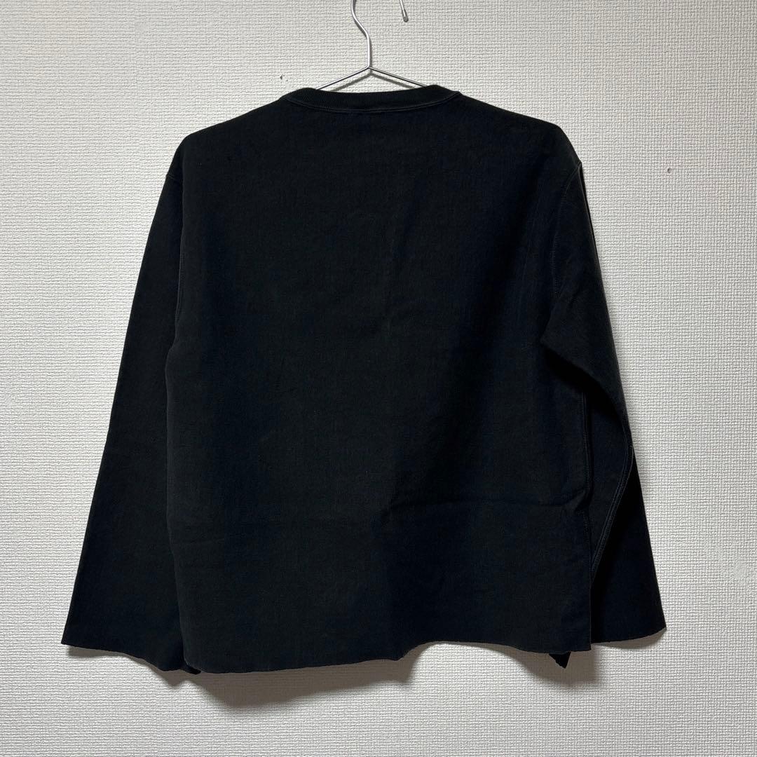 SUPER MILLED SWEAT CUT-OFF PO／AURALEE