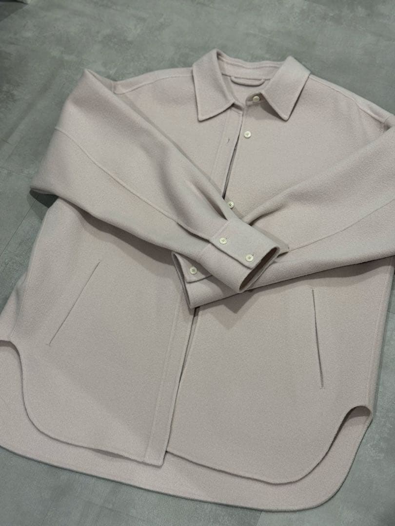 TODAYFUL Wool Shirts Jacket ピンク 38