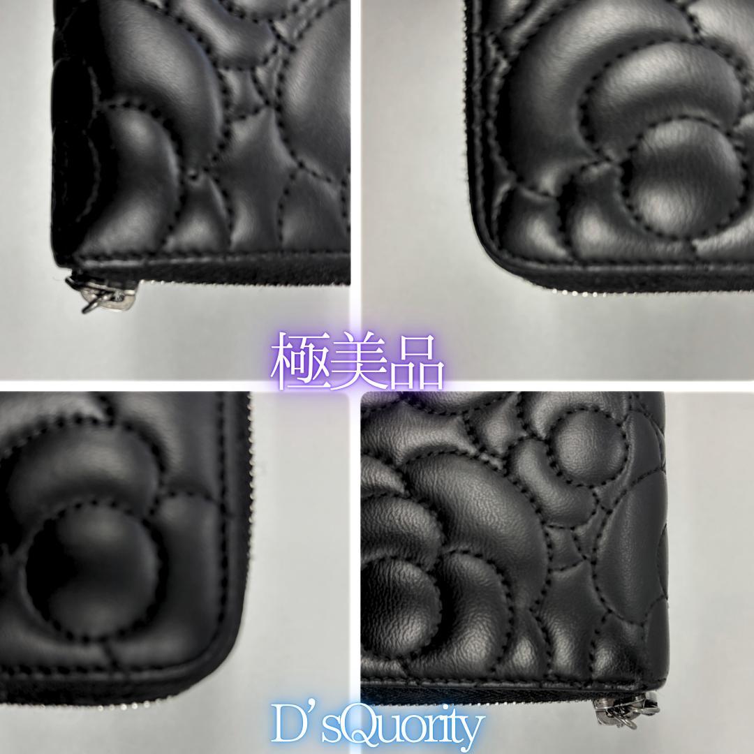 【正規品】極美品★シャネル★カメリア☆財布☆ラウンドジップ☆マトラッセ