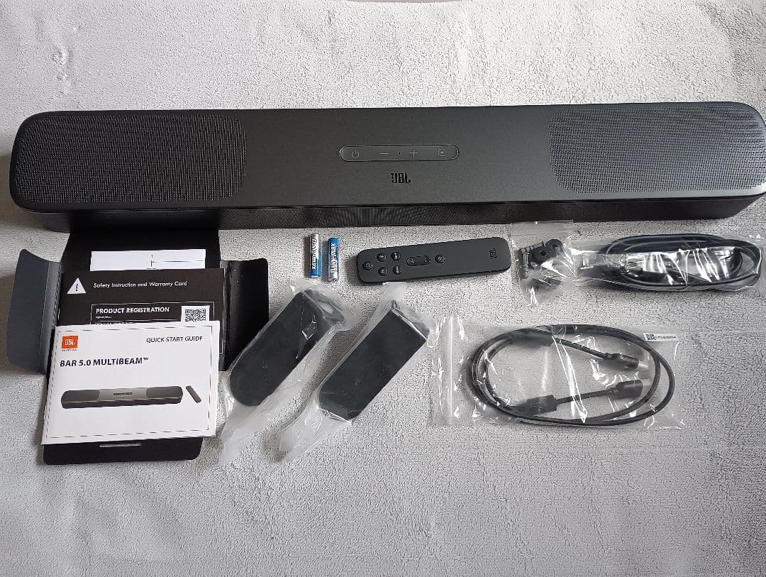 JBL BAR 5.0 MultiBeam 3D SPACIOUS スピーカー