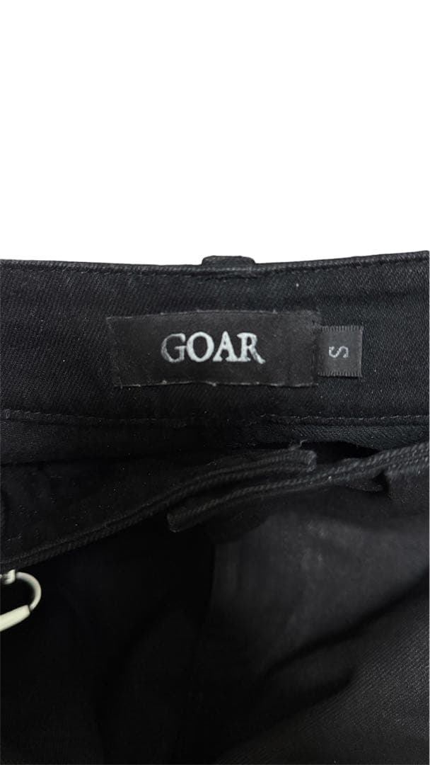 goar.archive strapped flare pants Sサイズ