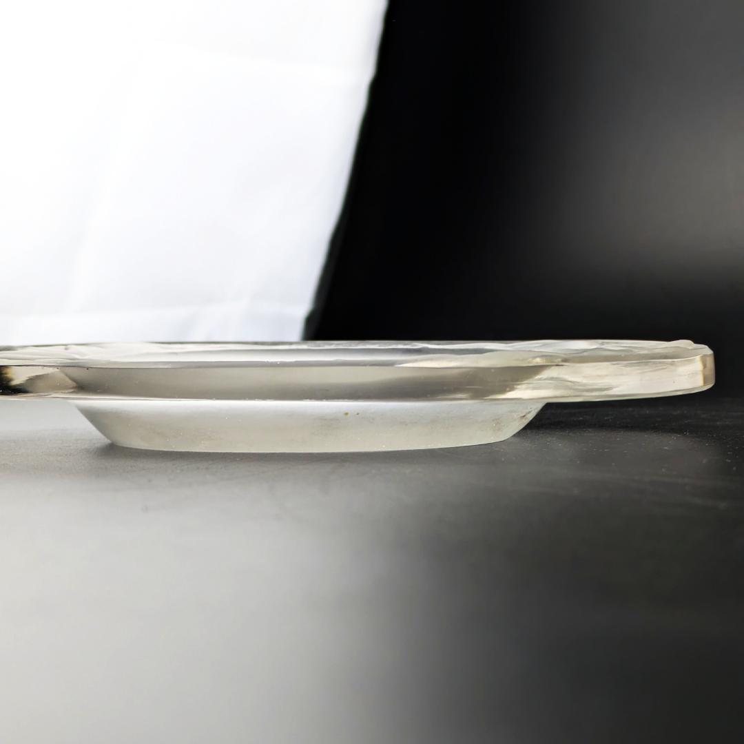 ルネ・ラリック初期作 Médicis 1924 葡萄と裸婦文 フロスト加工お買得