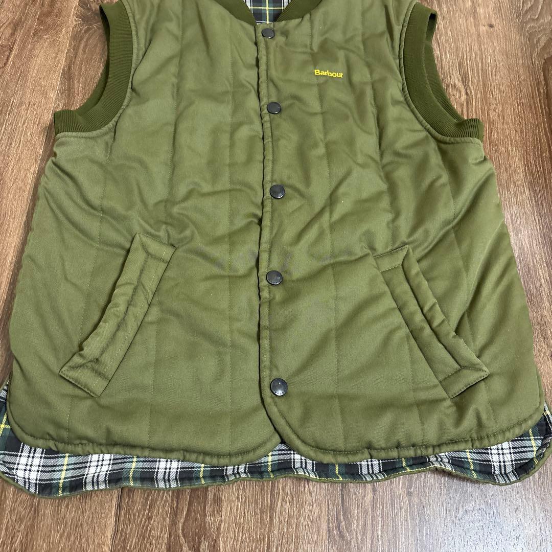 90s 英国製 Barbour TREKKER WAISTCOAT ロゴ刺繍