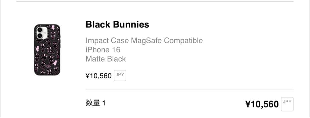 【新品未使用】CASETiFY iPhone16ケース