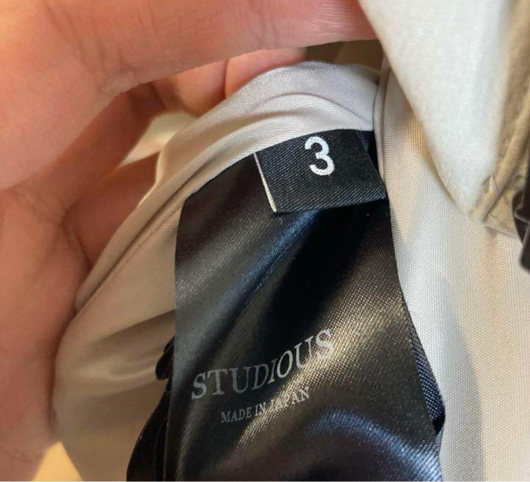 STUDIOUS 700FPヘムライトダウン グレー 3 L