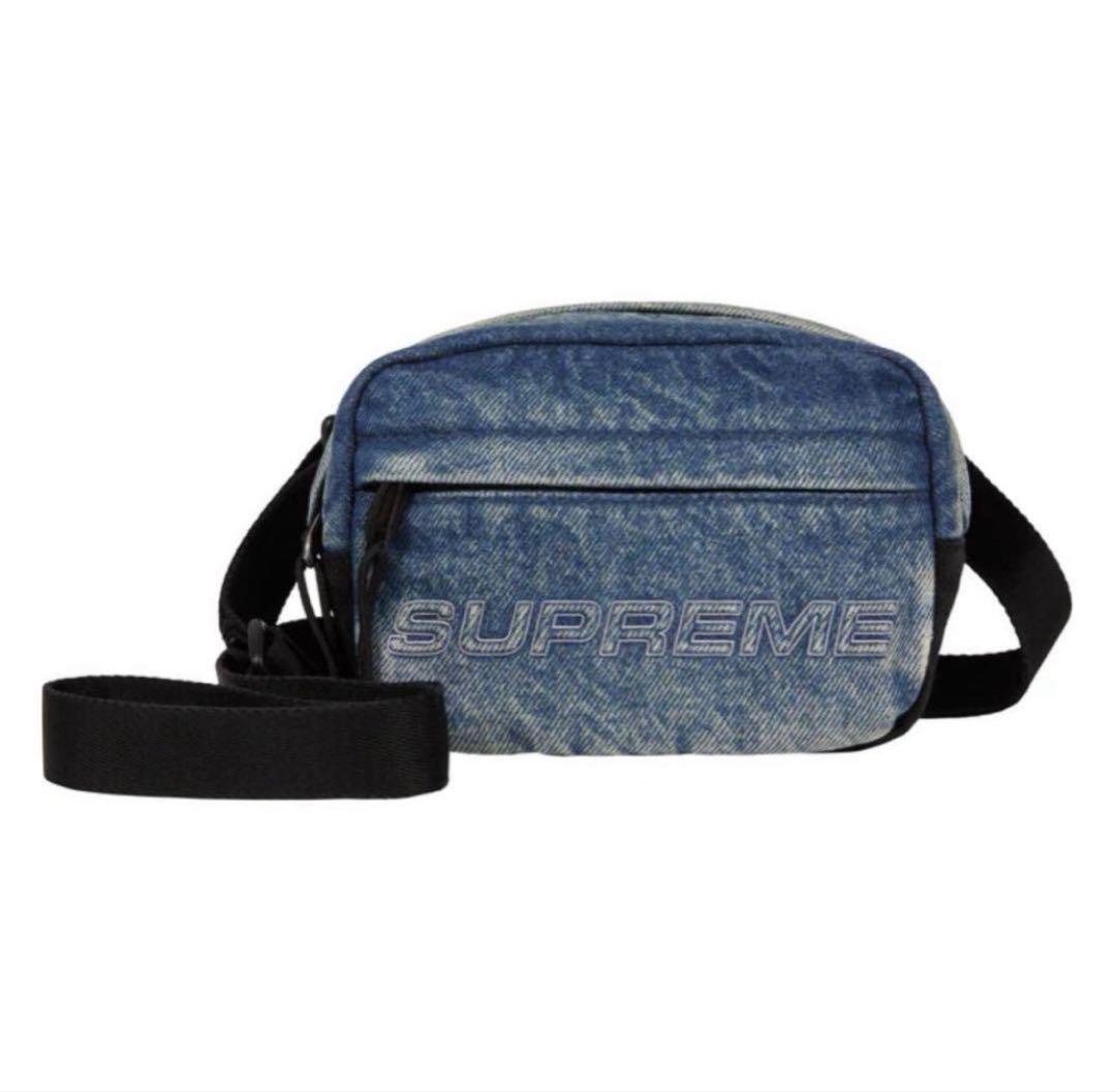 【新品未使用・タグ付き】限界価格Supreme デニム ショルダーバッグ