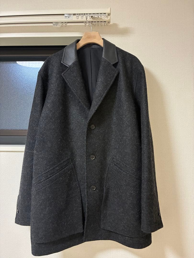 【25AW】IRENISA LEATHER COLLAR JACKET