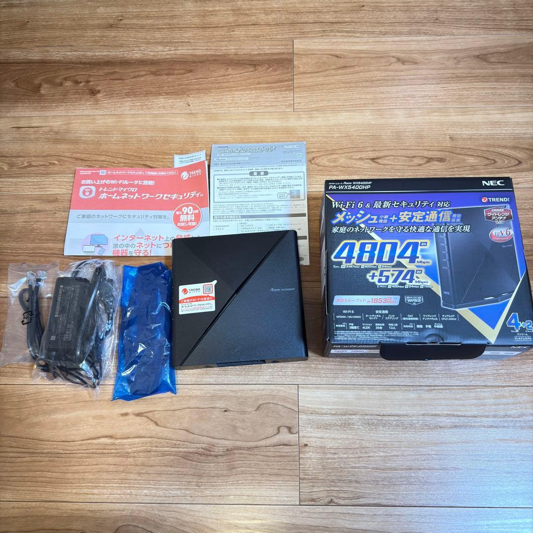 NEC PA-WX5400HP 無線LANルーター