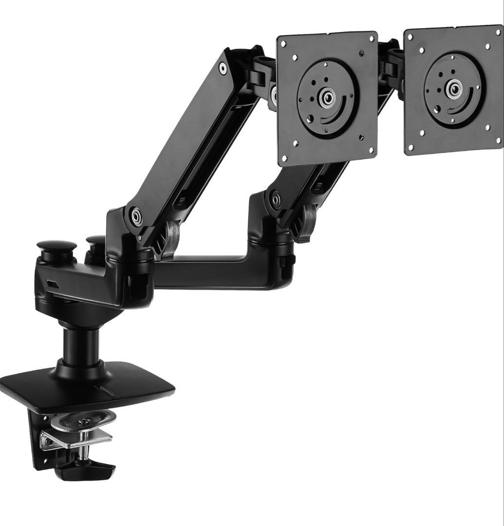 Amazonベーシック モニターアーム デュアル
