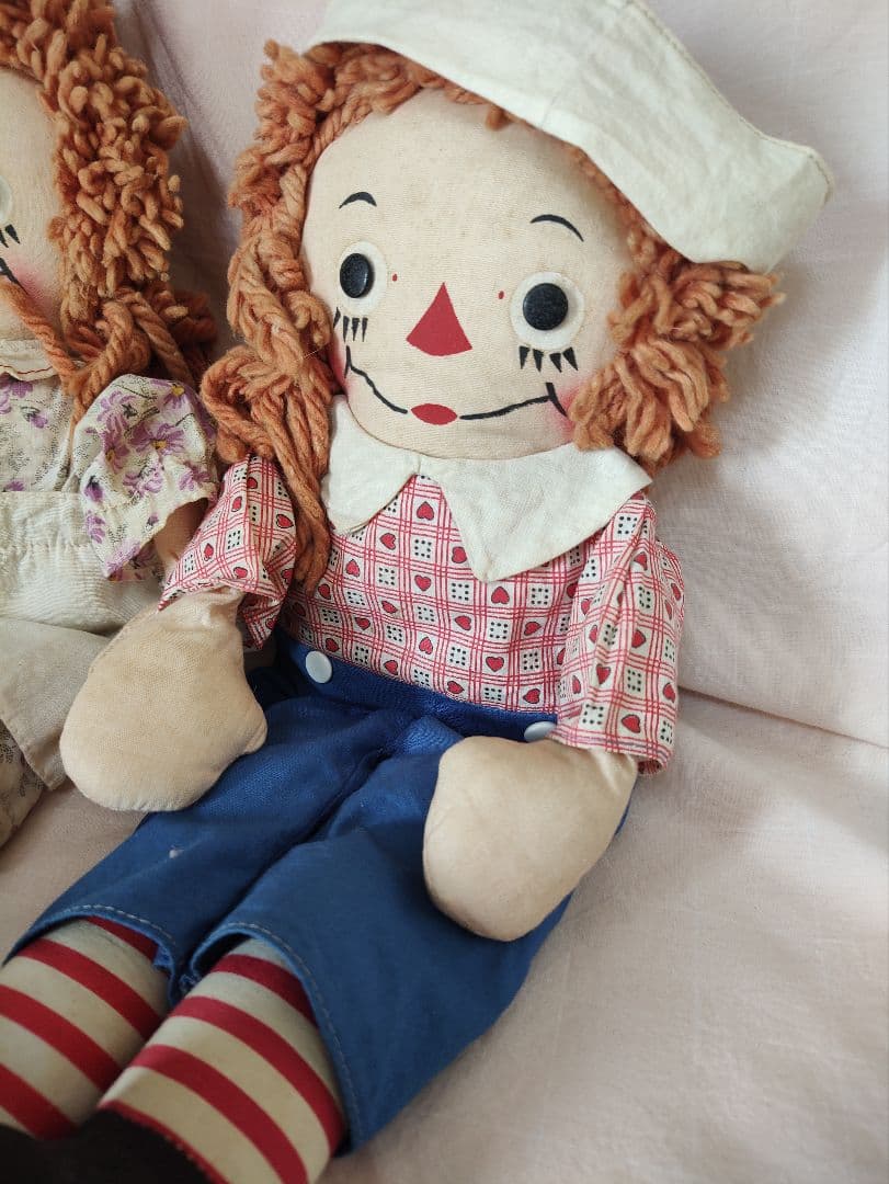 Raggedy　ジョジーン　ペアドール　38cm　アン　アンディ　レア