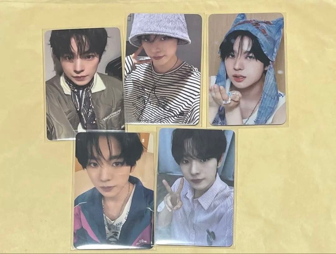 NCTWISH qqmusic PVCカード　poppop ユウシ　コンプセット