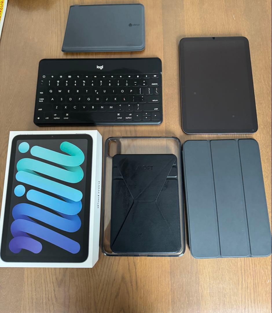 iPad mini第6世代スペースグレイ 64GB Wi-Fiモデル フルセット