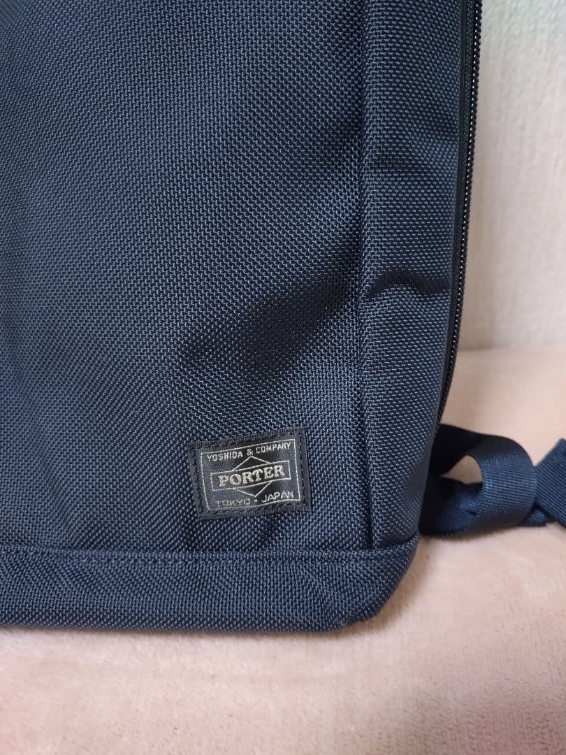 【極美品】PORTER STAGE 2WAY リュック ビジネスバッグ ネイビー