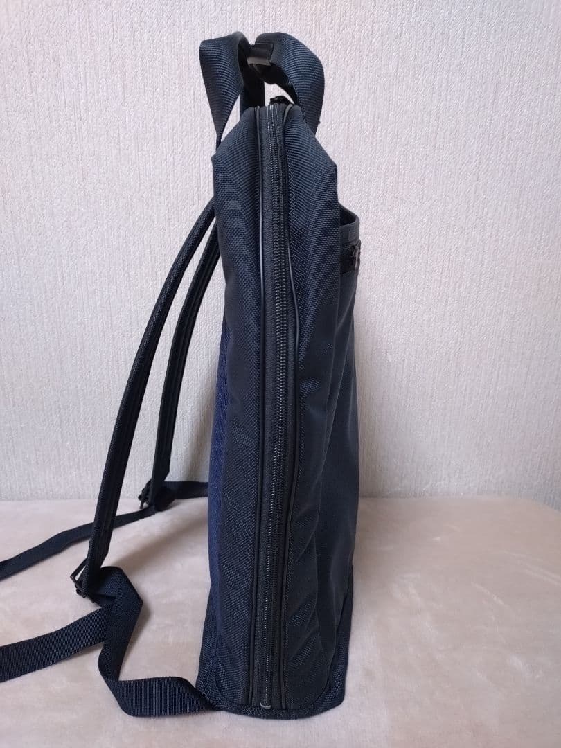 【極美品】PORTER STAGE 2WAY リュック ビジネスバッグ ネイビー