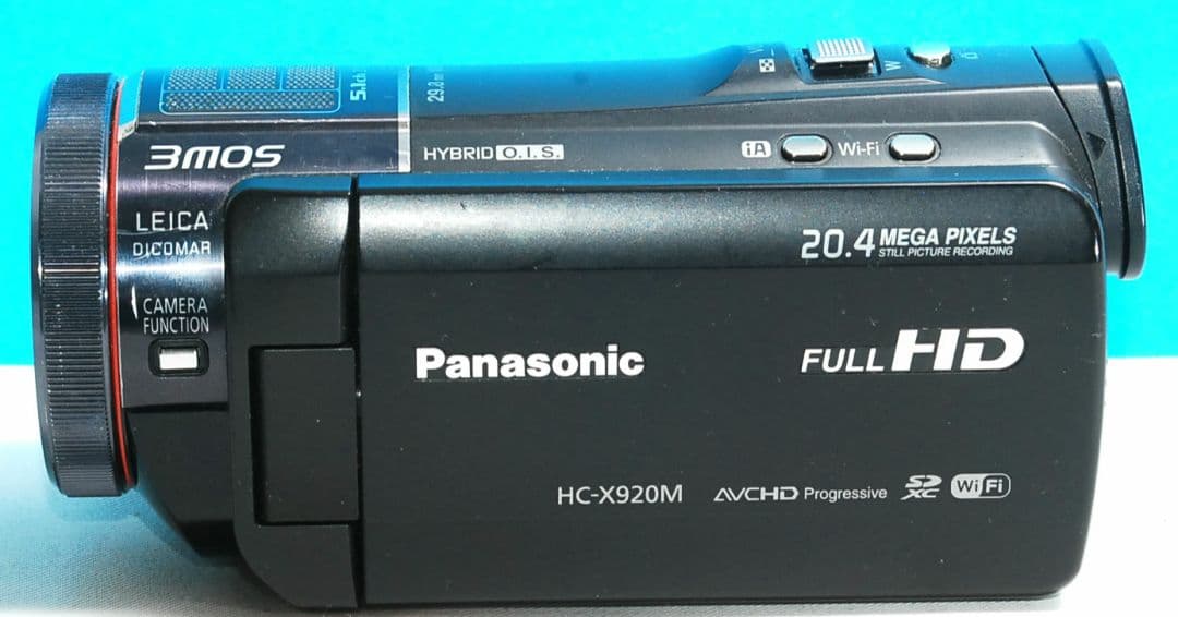 Panasonic HC-X920M ブラック ビデオカメラ　送料無料