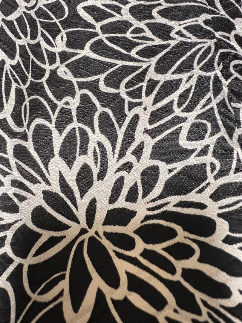 正絹花柄 無双長襦袢　未使用