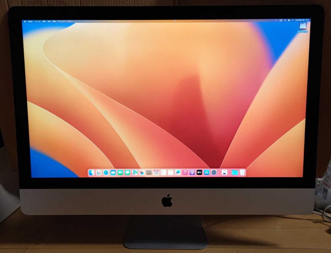 Macデスクトップ iMac 2017 5K 3.5GHz i5 16GB 1.03TB