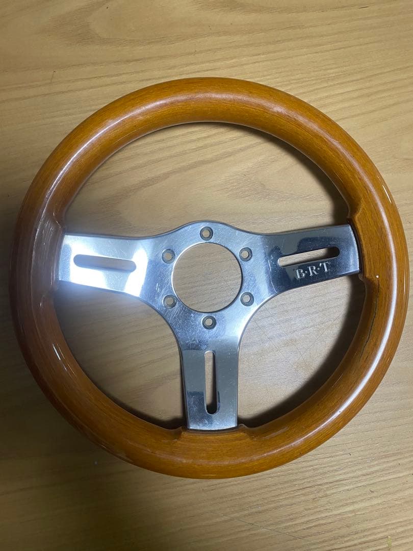 BRT ステアリング　当時物　28パイ