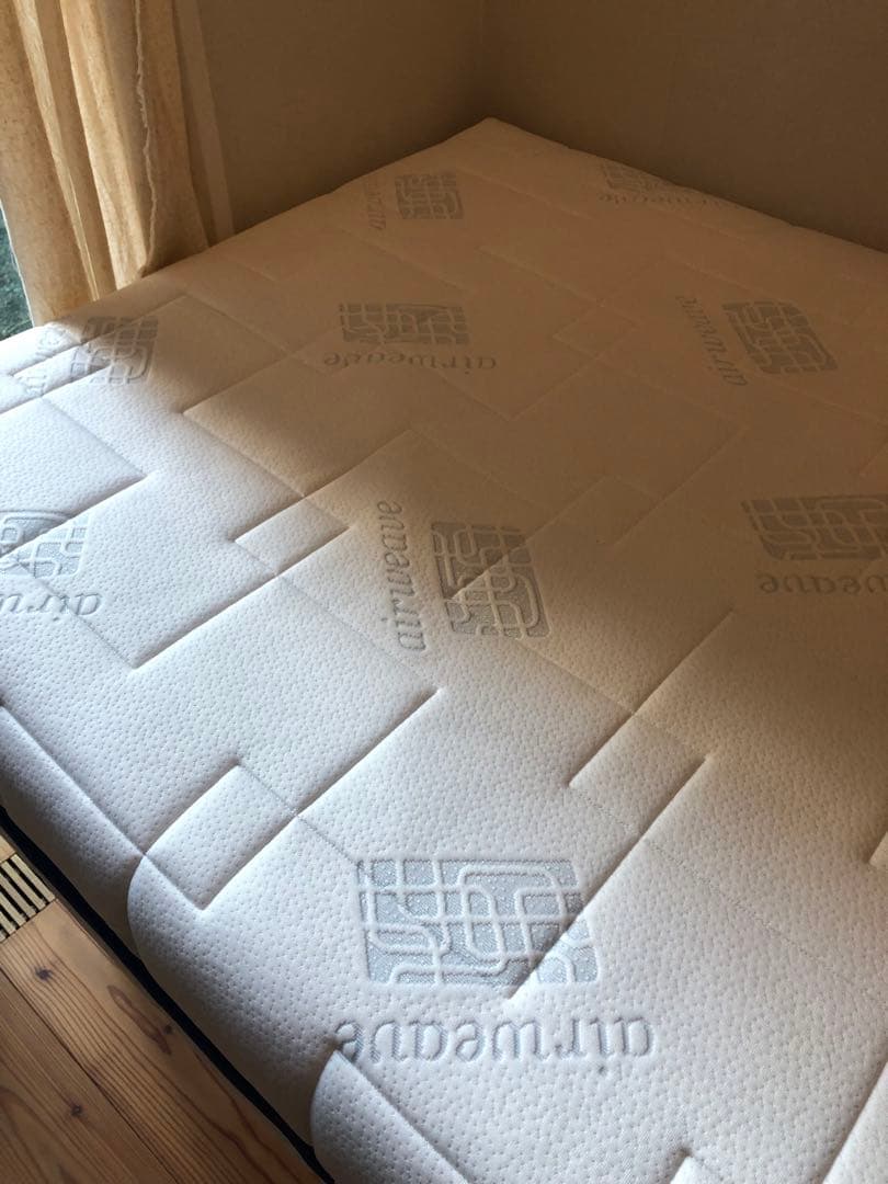 【美品】　エアウィーヴ ベッドマットレス　S03 シングル　硬さ調節