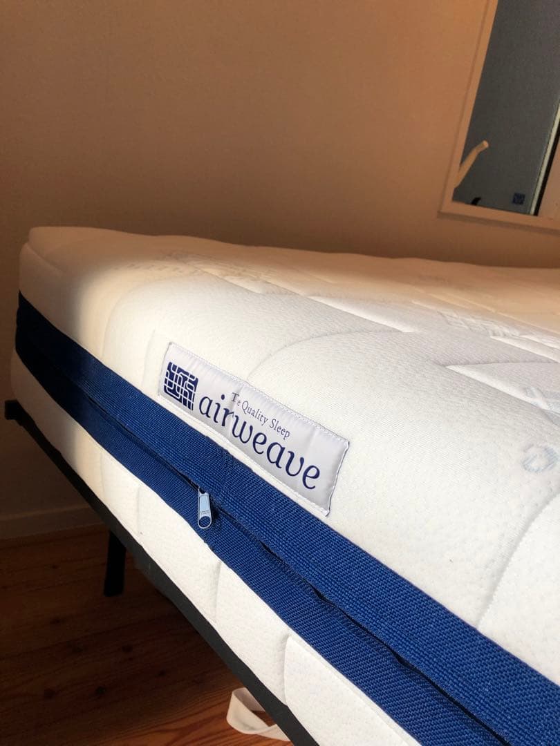 【美品】　エアウィーヴ ベッドマットレス　S03 シングル　硬さ調節