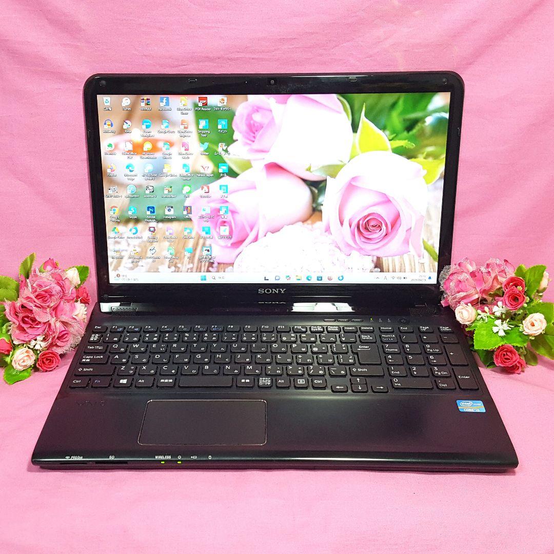 ☆Win11♡Core-i7☆SSD256G☆♡新品マウス♡SONY☆VAIO♡