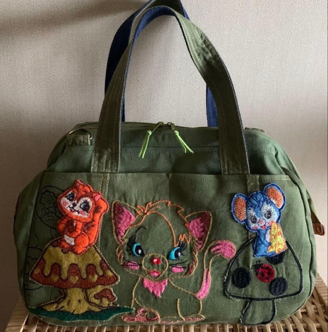 【SA】まんまるトートバッグ(M)、ワイヤー口金ボストンバッグ(L)×3