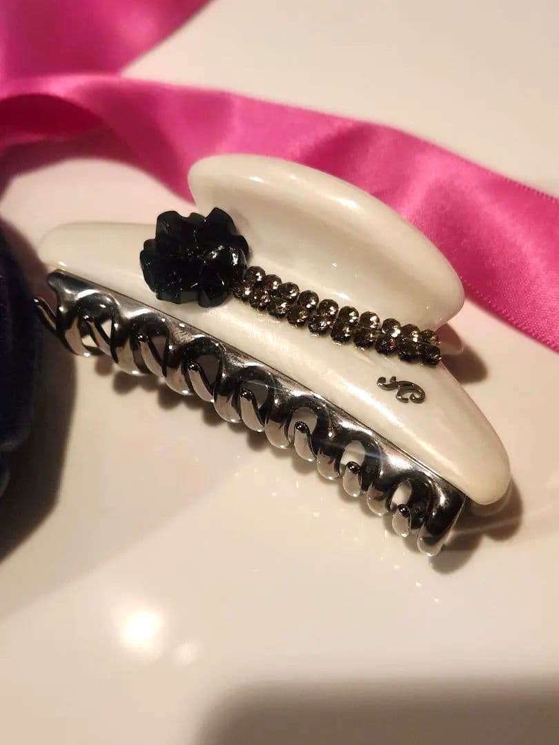 アッカ acca ヘアクリップ　巾着付き