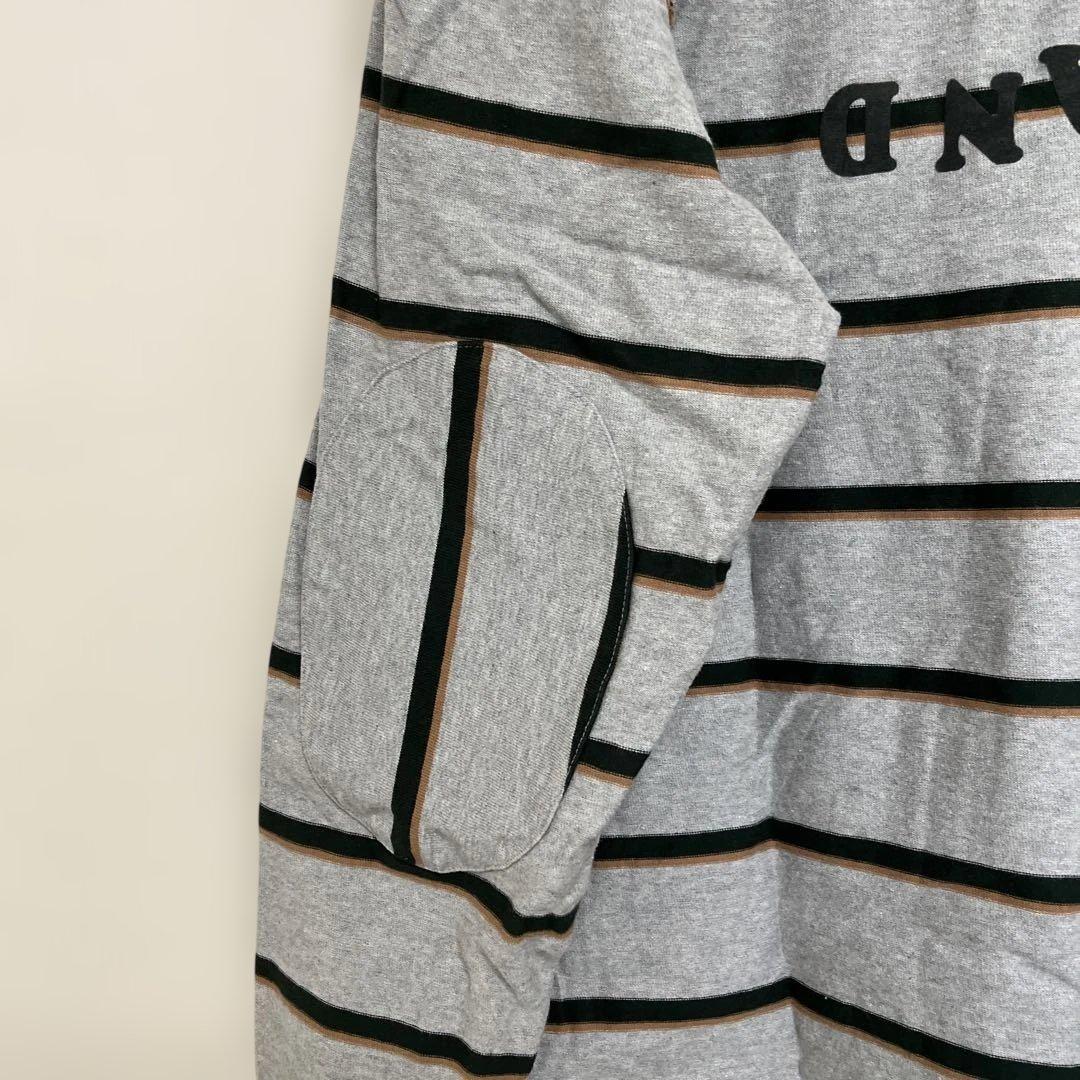 ジャーナルスタンダード新品同様　グレーの長袖ポロシャツ