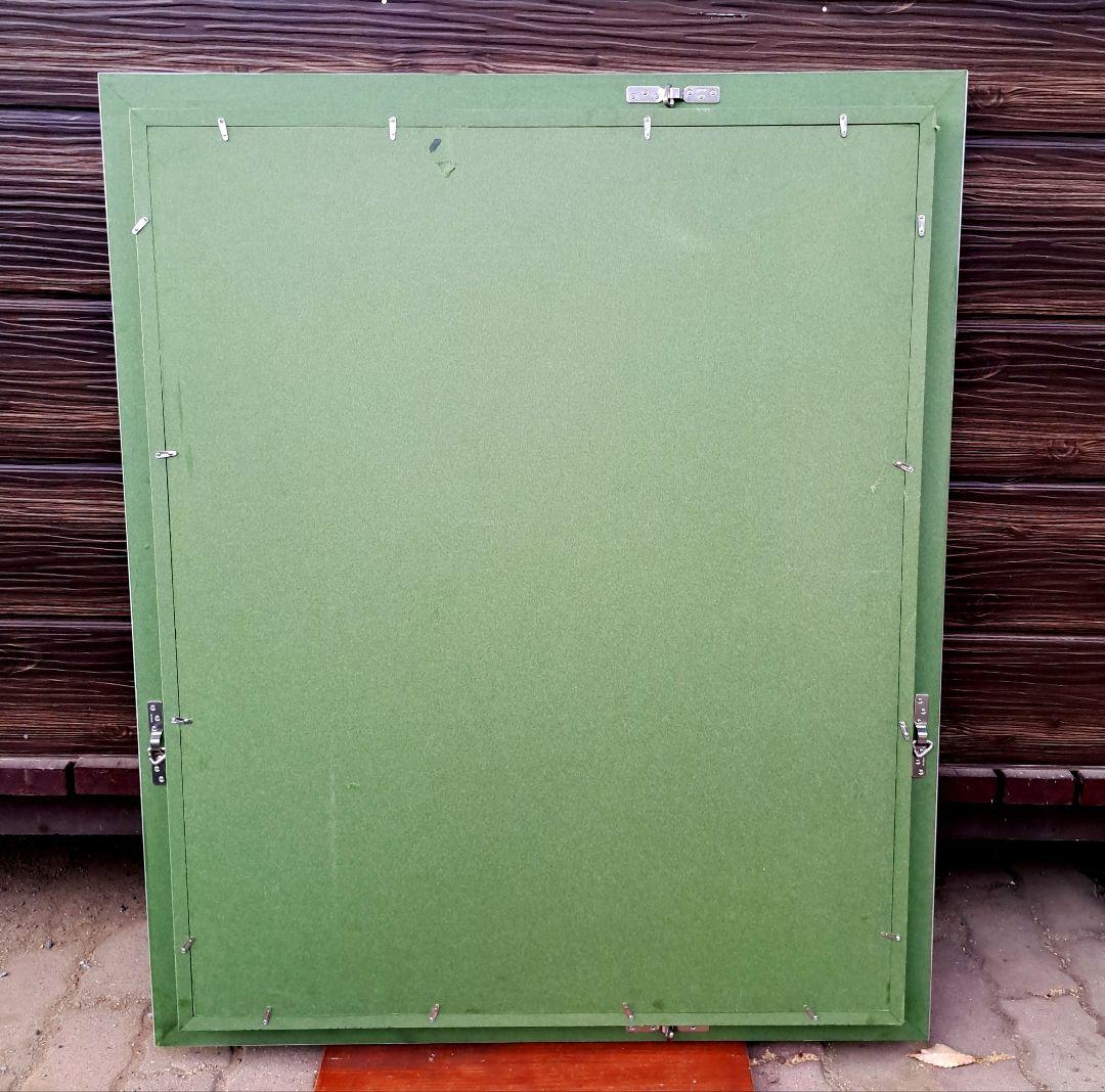 F30号・シルバー額縁/裏板付き