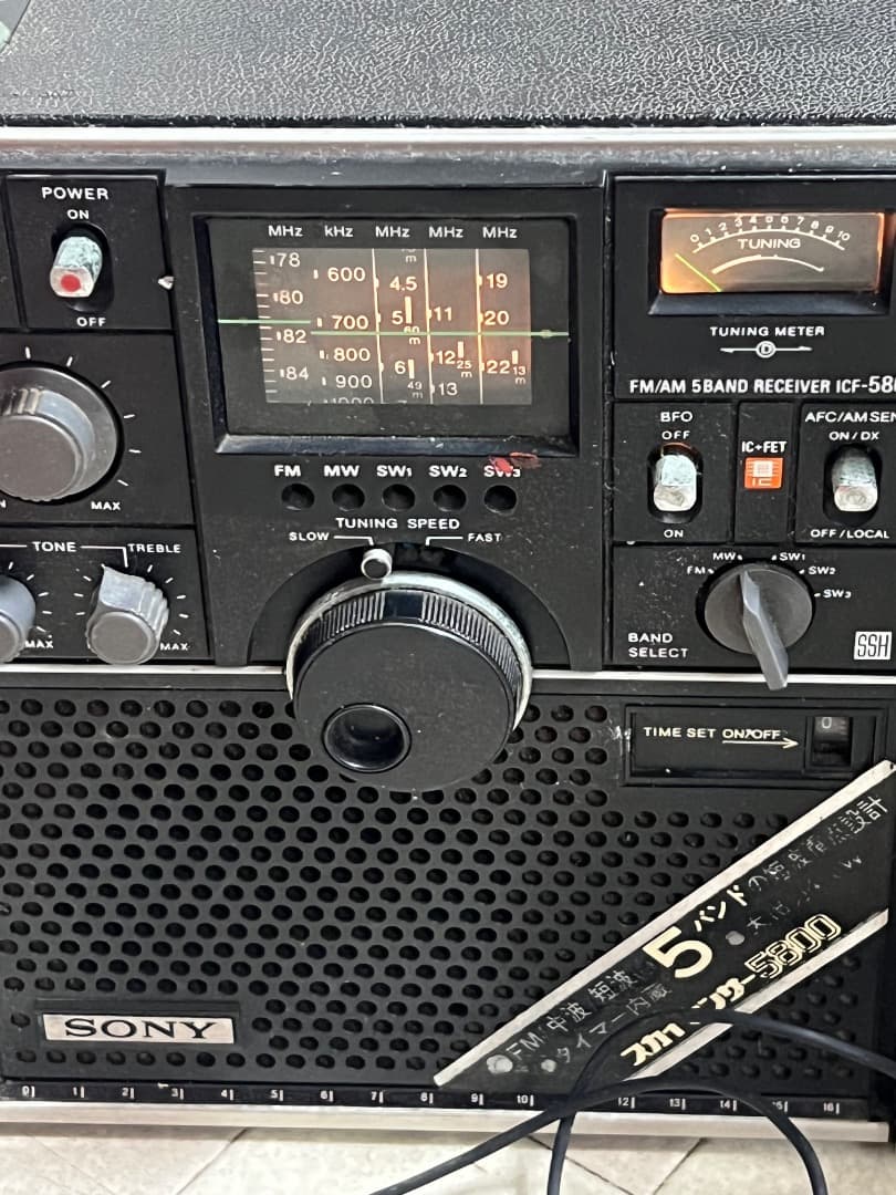 SONY ソニー スカイセンサー ICF-5800