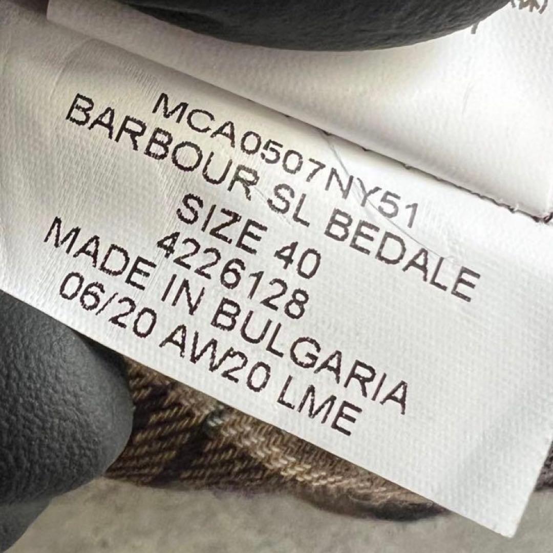 Barbour　バブアー　BEDALE SL JACKET NO WAX