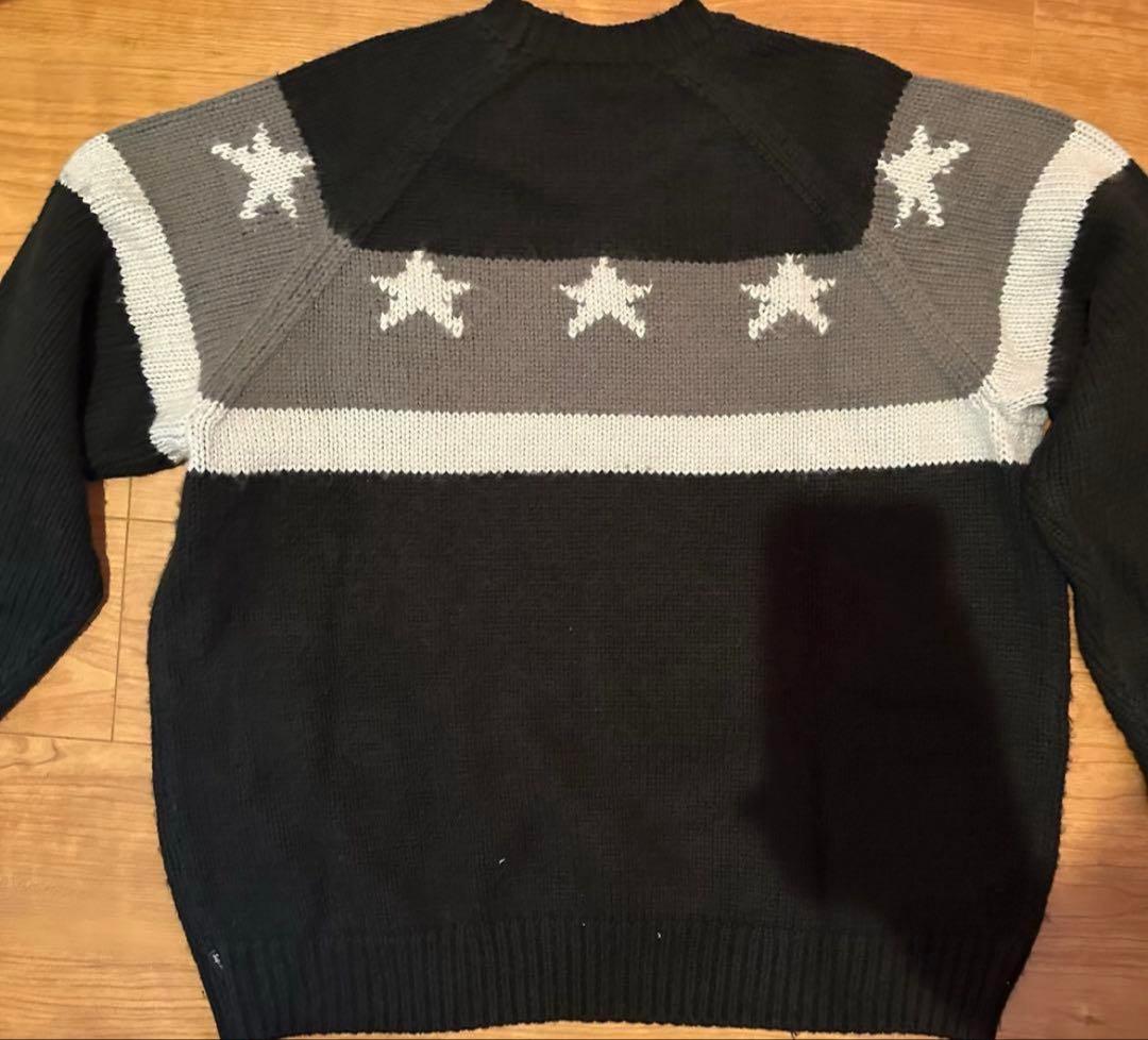 supreme stars sweater ニット