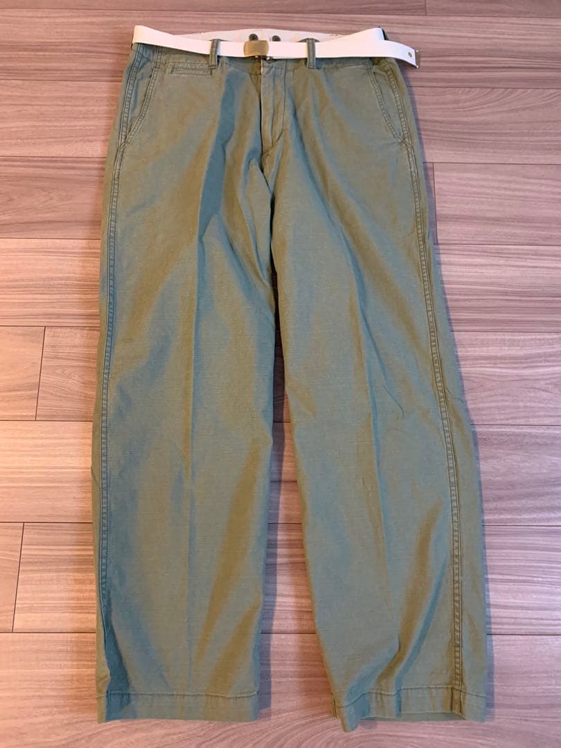 パンツ MASTER & Co. CHINO PANTS with BELT KHAKI