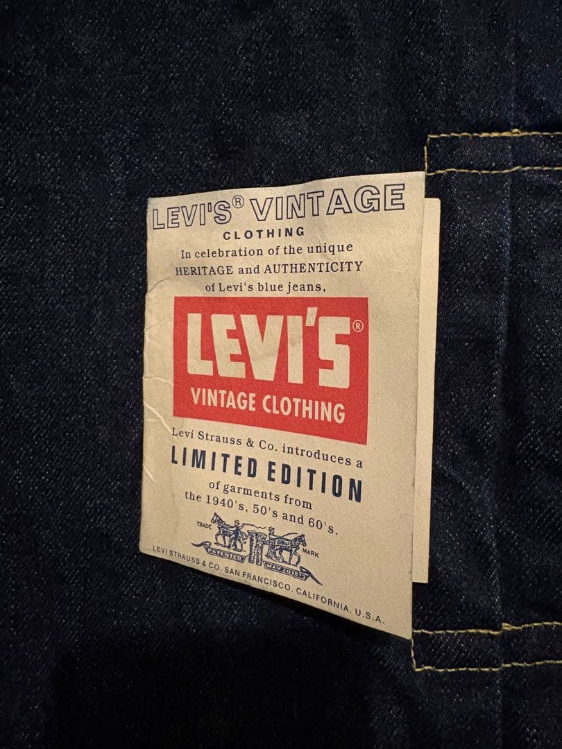 希少　LVC 506XX サイズ40 バレンシア製　USA