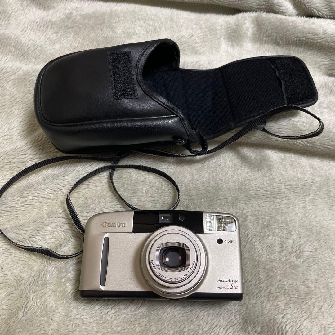 実働 ケース付き すぐ使えます canon autoboy s xl