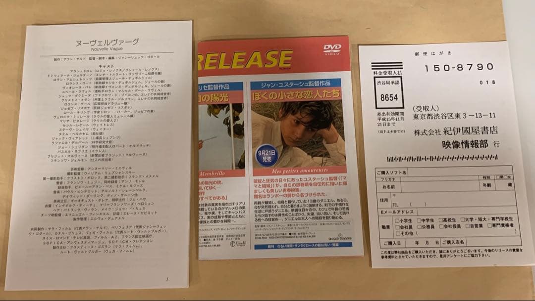 【廃盤!希少】「ヌーヴェルヴァーグ」('90仏/スイス)DVDアランドロン